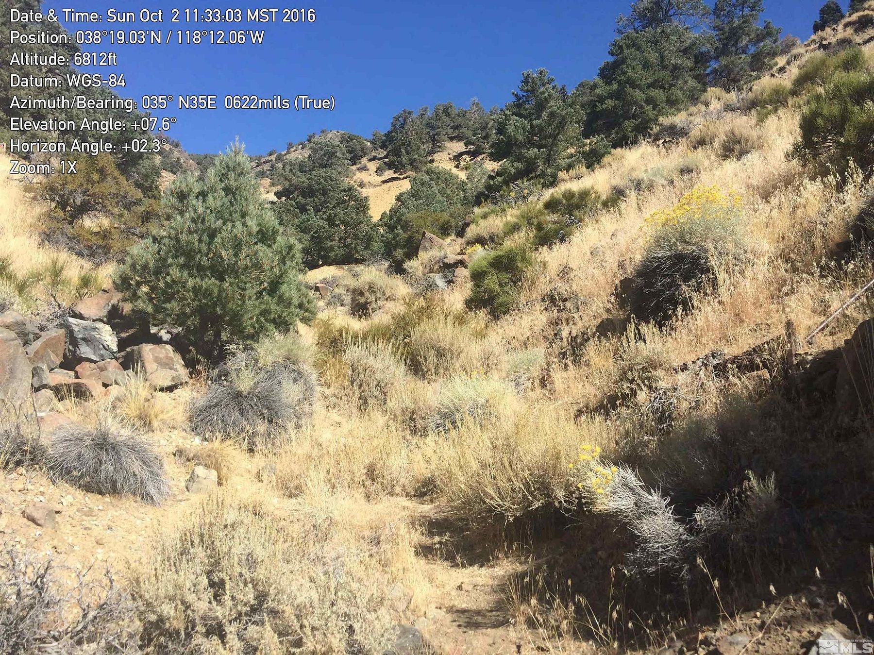 55 Acres of Land Mina, Nevada, 